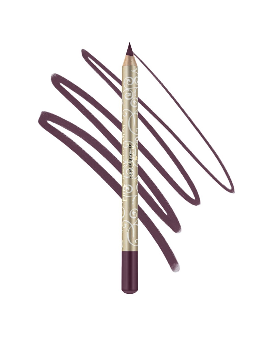 

JUSTGOLD 3-In-1 Long-Lasting One Swipe Application Matte Finish Pencil Lip Liner - 5g- 559, Purple