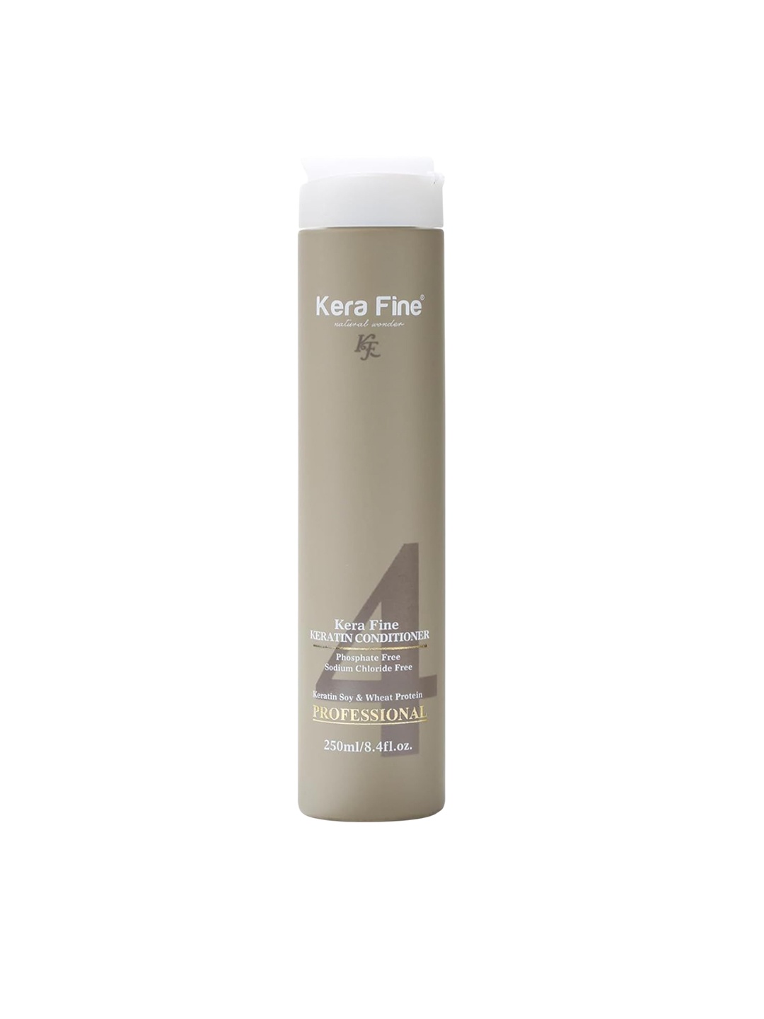 

KERA FINE Keratin Soy & Wheat Protein Conditioner Restores & Strengthens - 250 ml, Brown