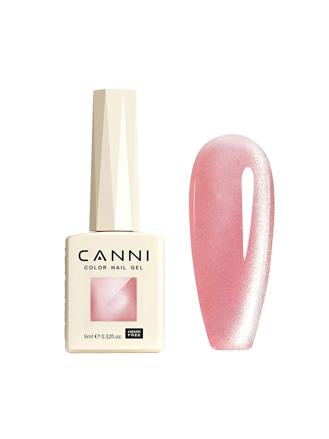 

CANNI Hema Free Gel Nail Polish - 9 ml - Shade 8004, Multi