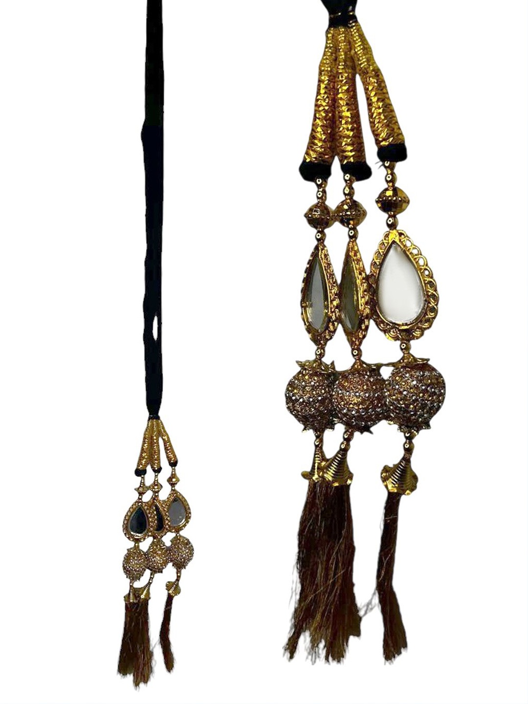 

VAGHBHATT Women Hair Accessory Set of, Gold