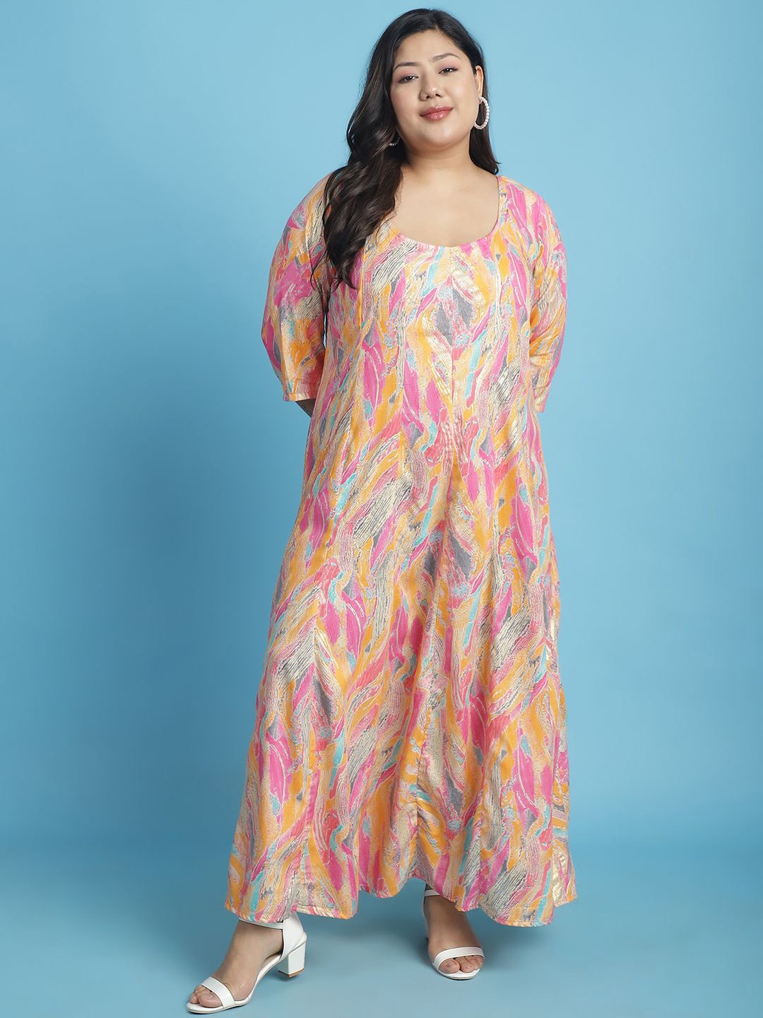 

theRebelinme Floral Print Maxi Dress, Pink