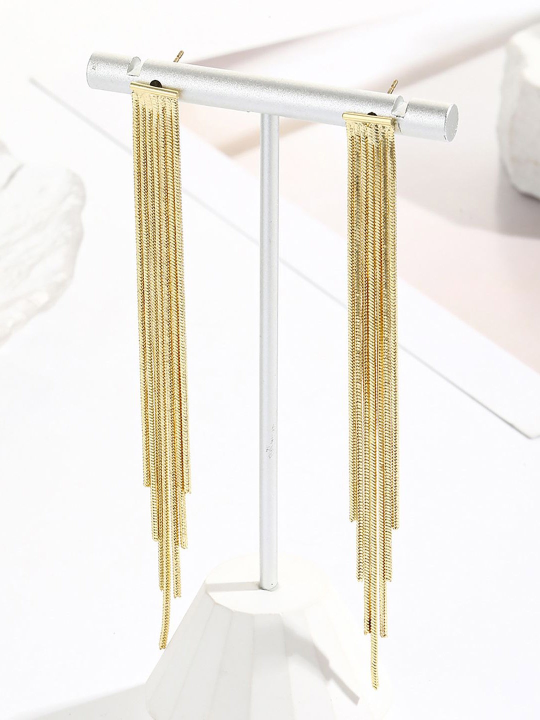 

StyleCast x Revolte Classic Drop Earrings, Gold