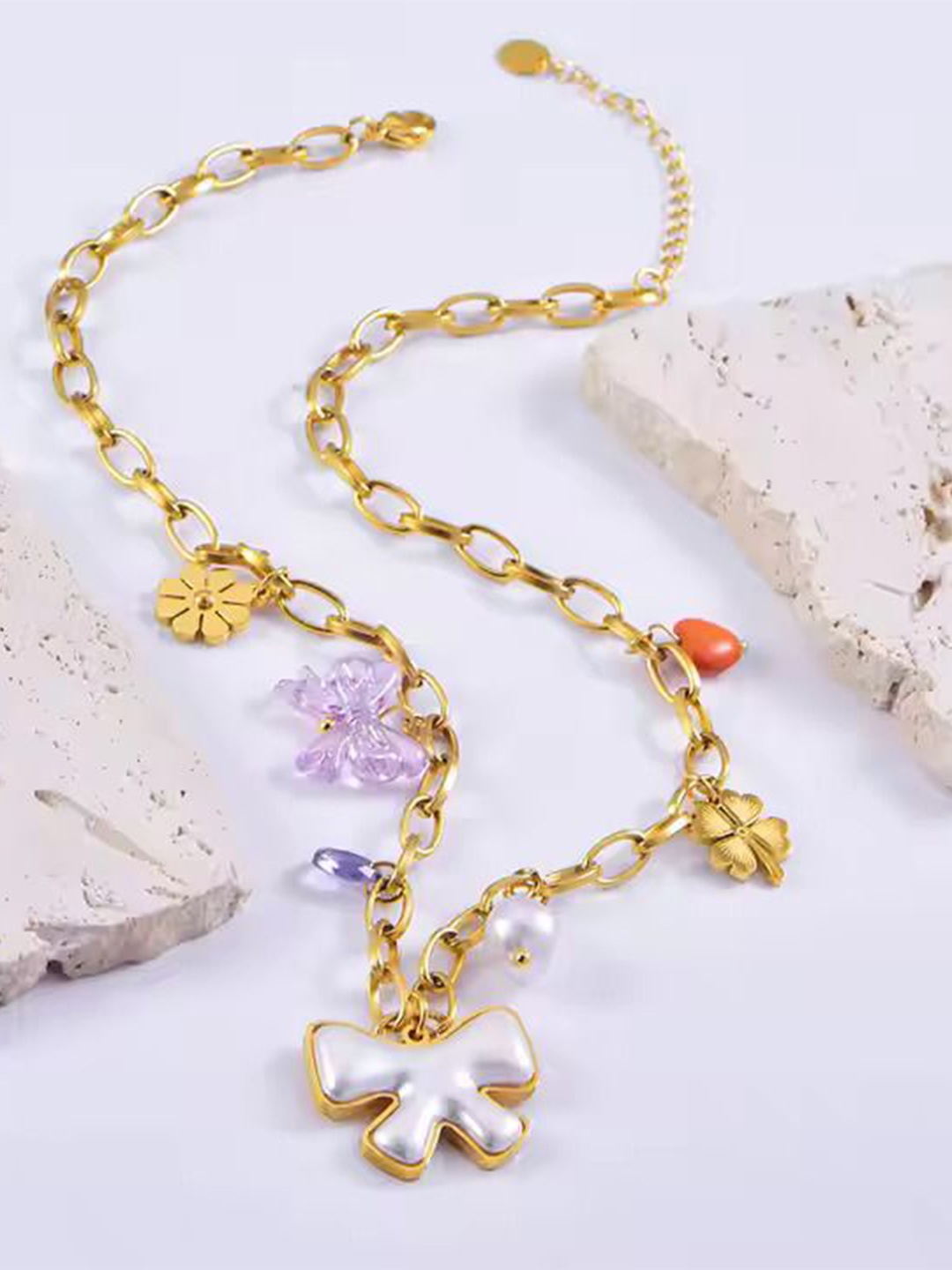 

KARISHMA KREATIONS Gold-Plated Antique Necklace