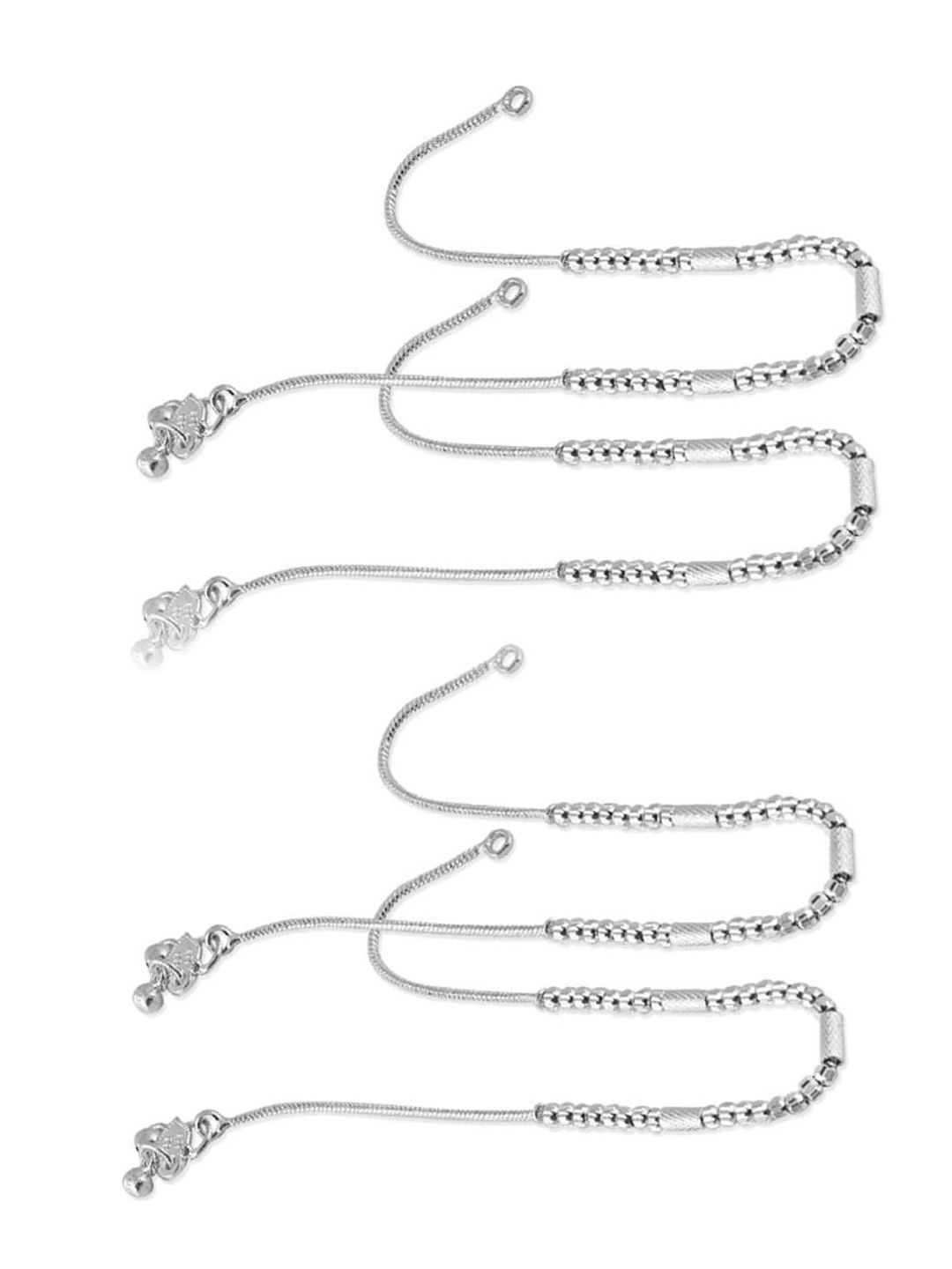 

Lila Silver-Plated Anklet