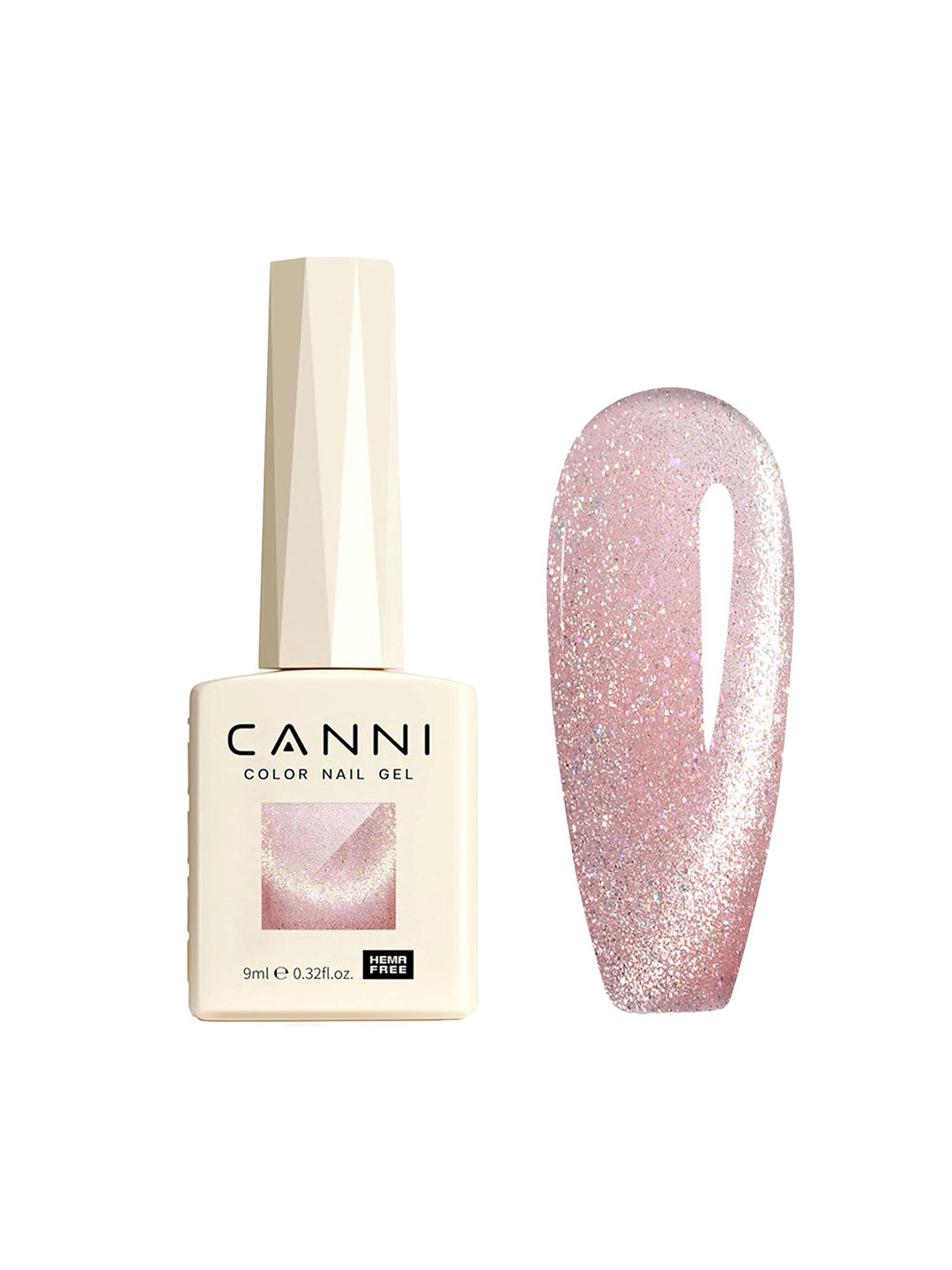 

CANNI Hema Free Gel Nail Polish - 9 ml - Shade - 8012, Pink