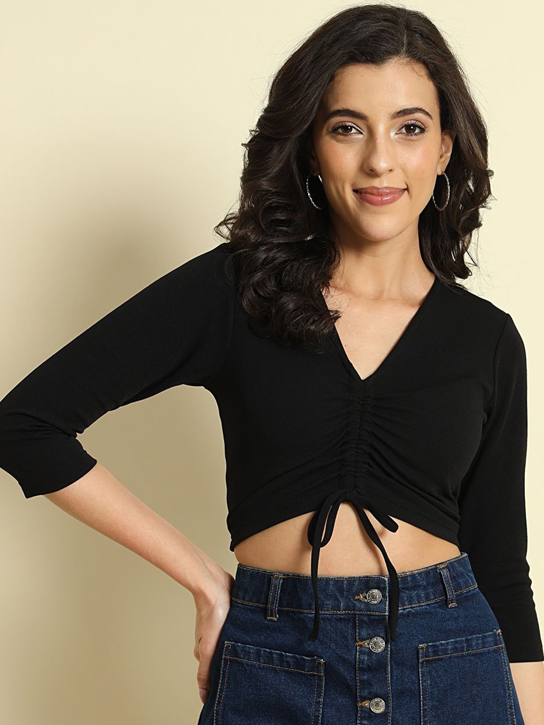 

BAESD Crop Top, Black