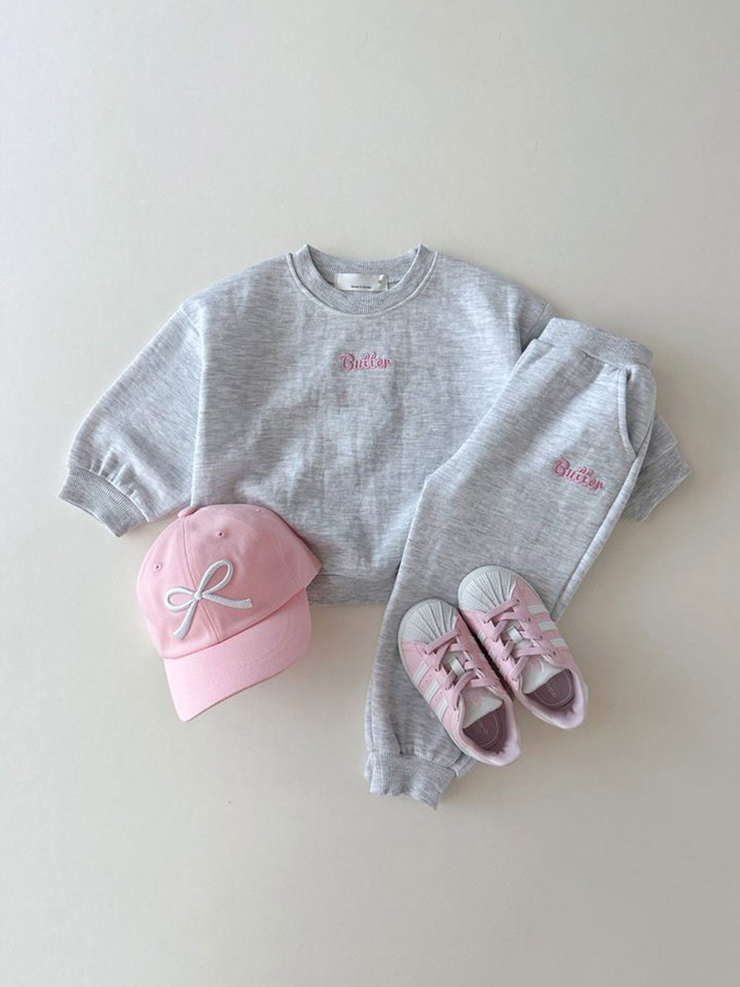 

LULU & SKY Girls Shirt with Pyjamas, Grey