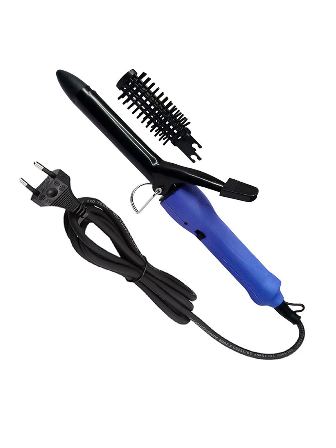 

KMI New Corded Professional Iron Rod Hair Curler - Blue