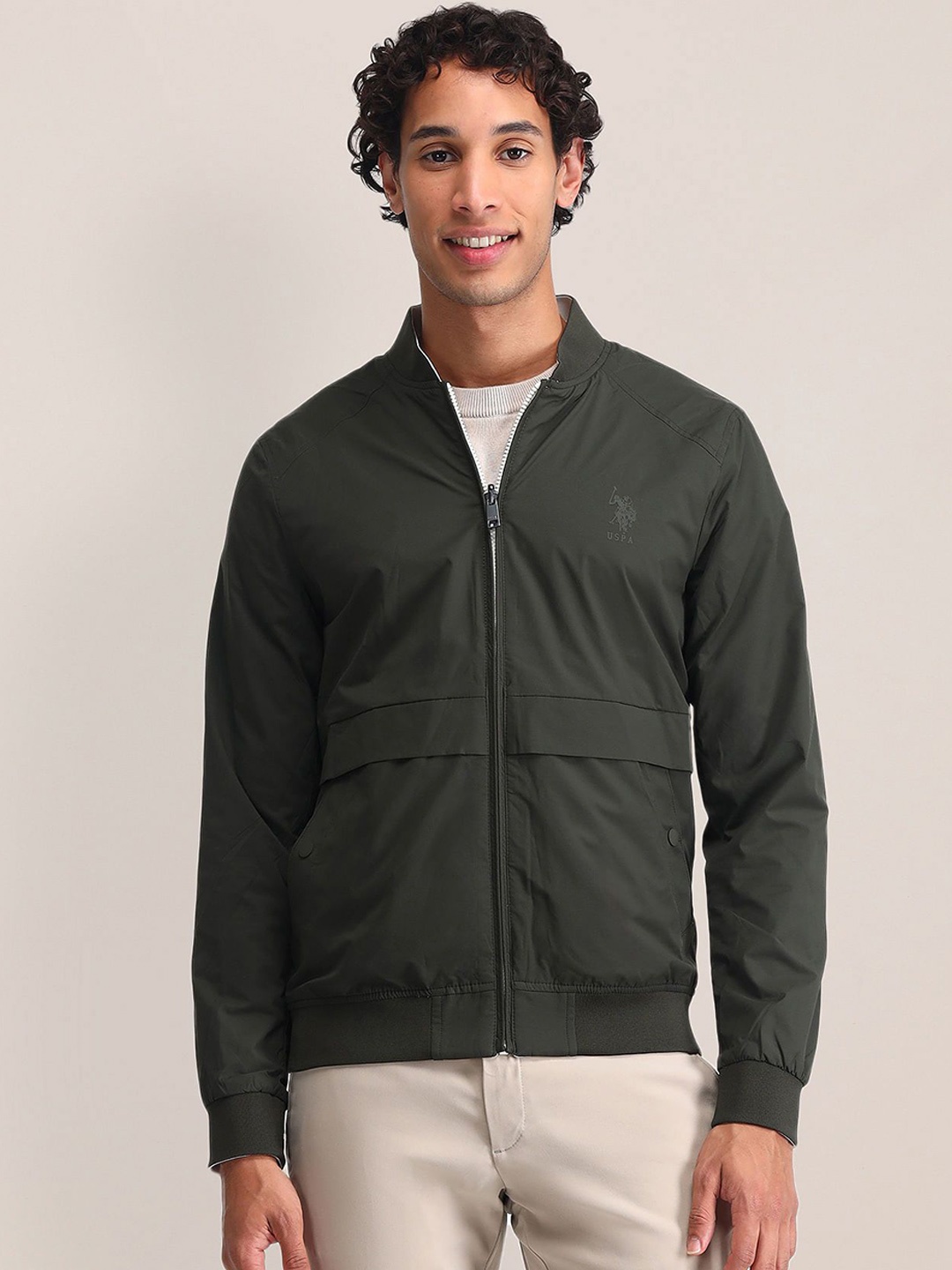 

U.S. Polo Assn. Men Quilted Jacket, White