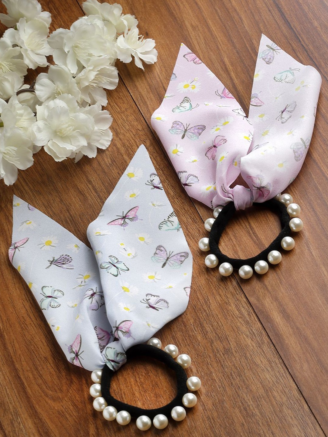 

Stoln Girls Set of 2 Beaded Hairband, Pink