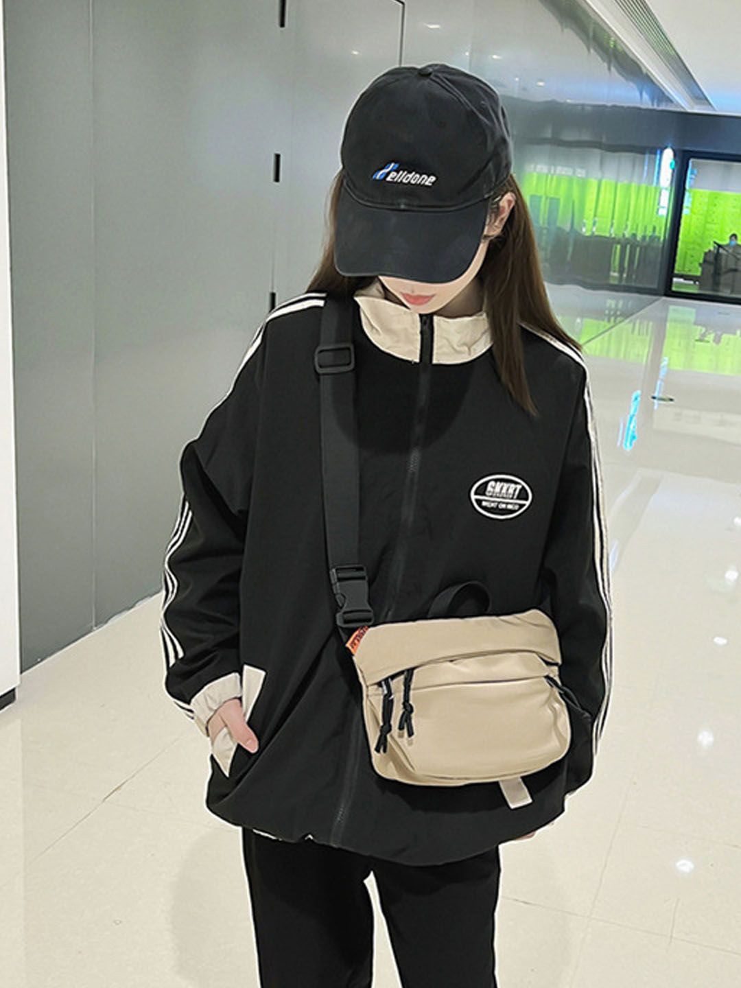

StyleCast Checked Fanny Pack, Na