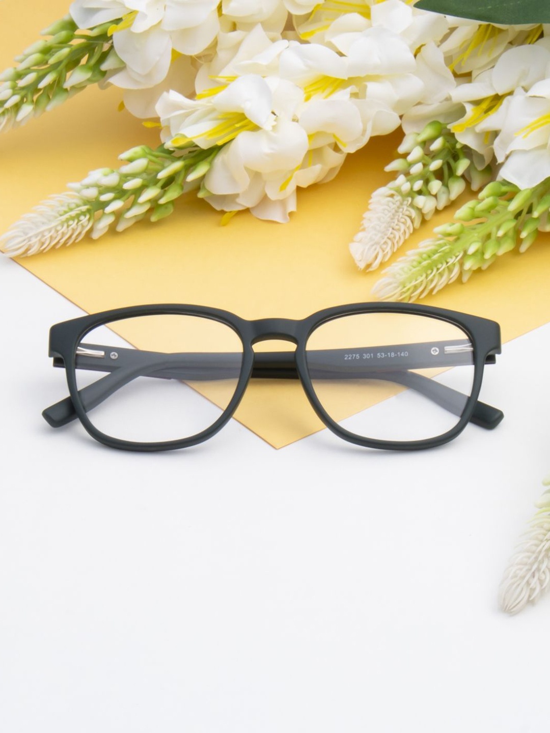 

Ted Smith Unisex Full Rim Wayfarer Frames, Green