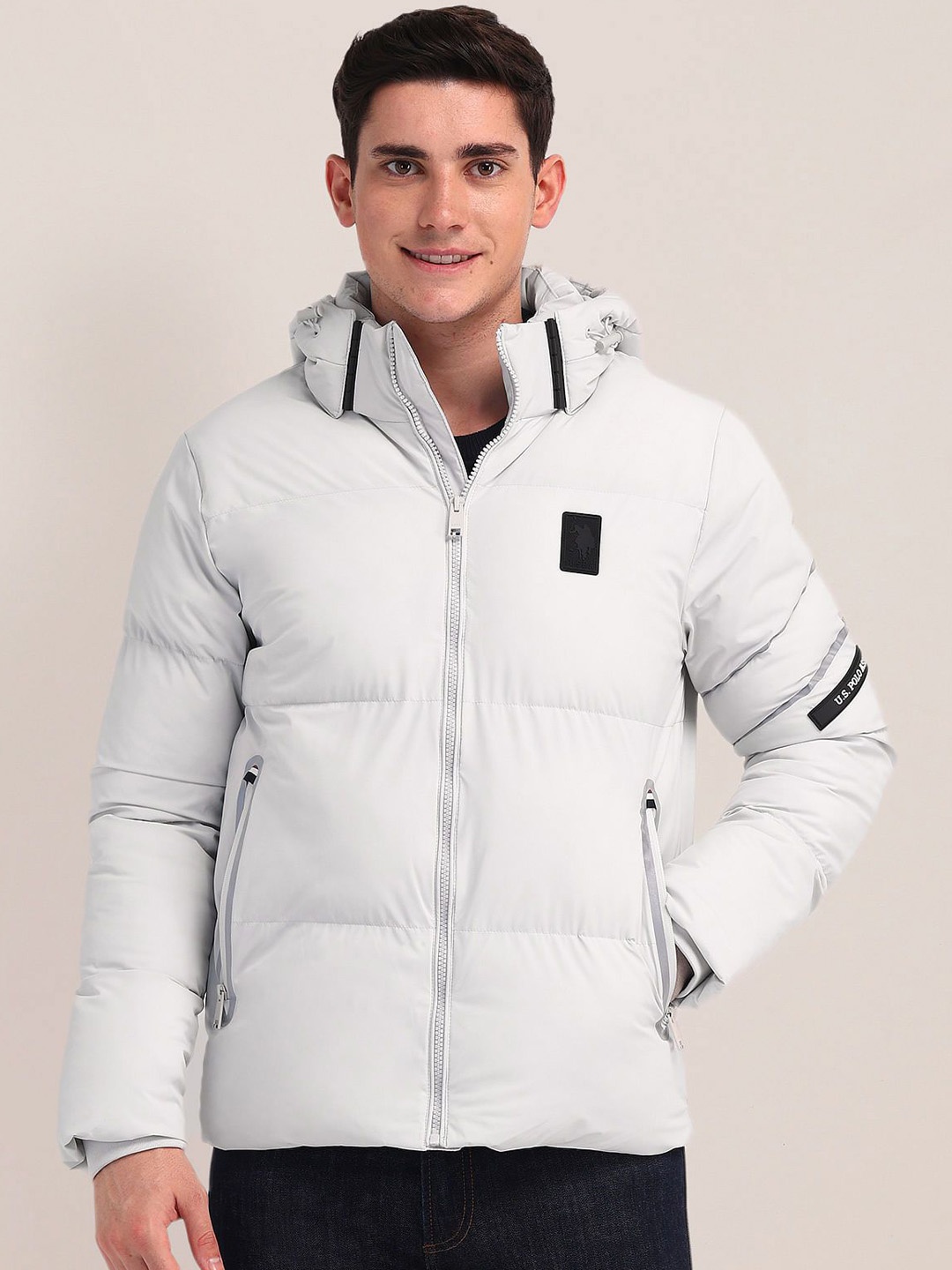 

U.S. Polo Assn. Men Padded Jacket, Grey