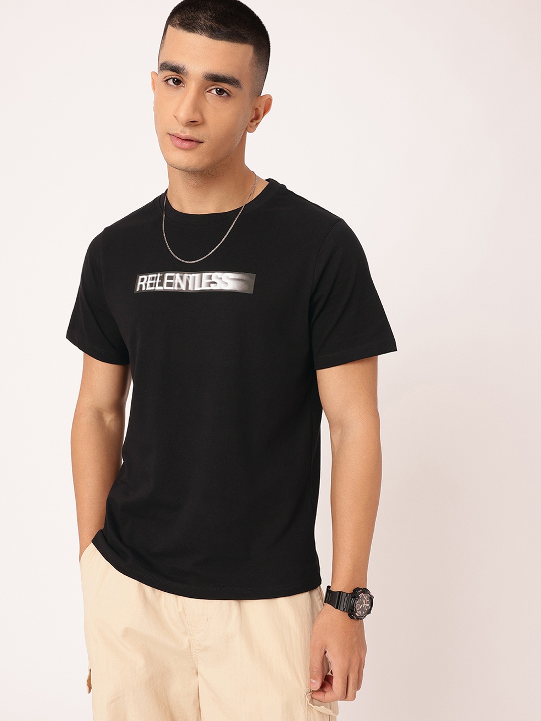 

Kook N Keech Street Cool Printed T-shirt, Black