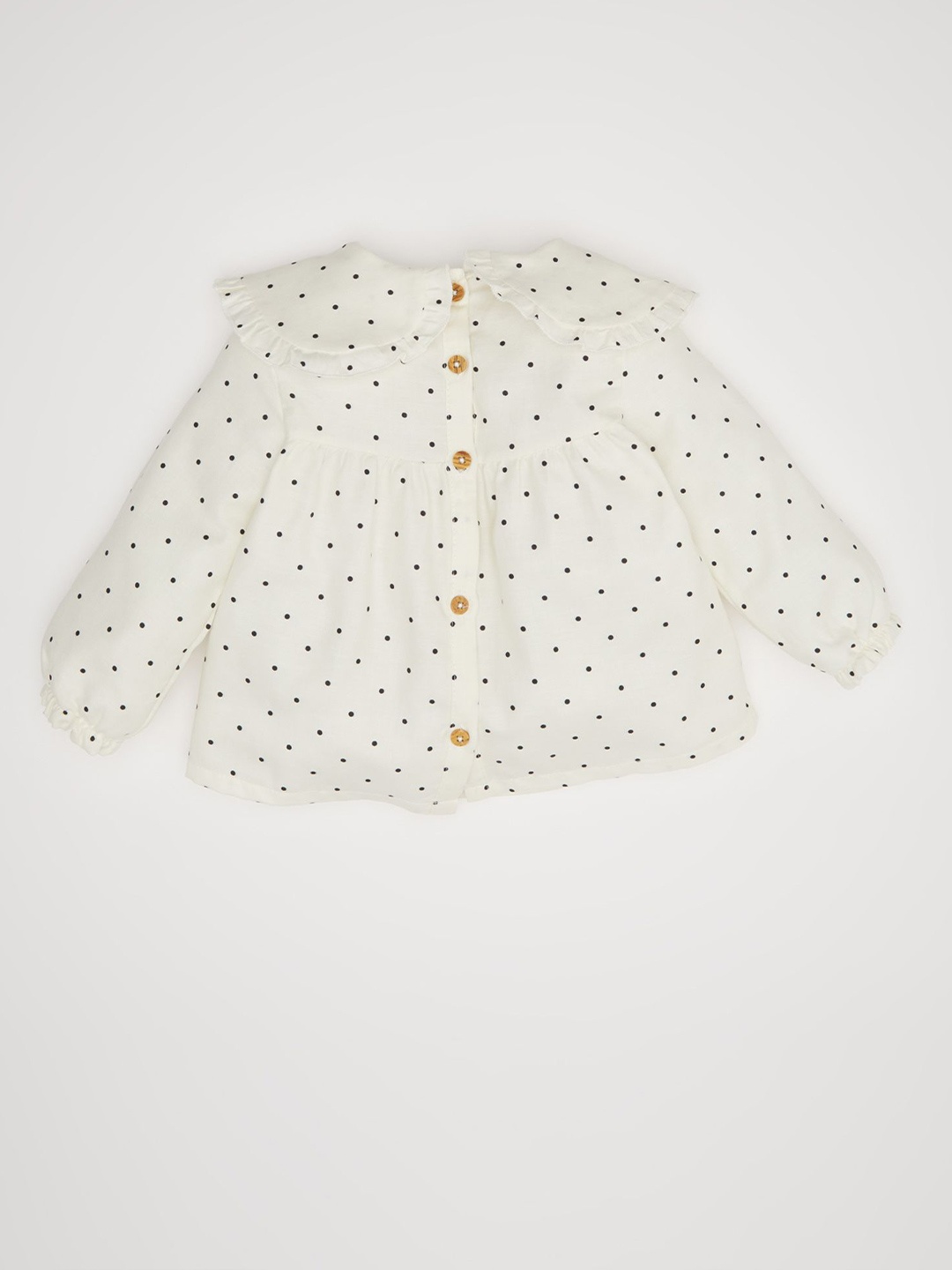 

DeFacto Girls Opaque Printed Casual Shirt, Na
