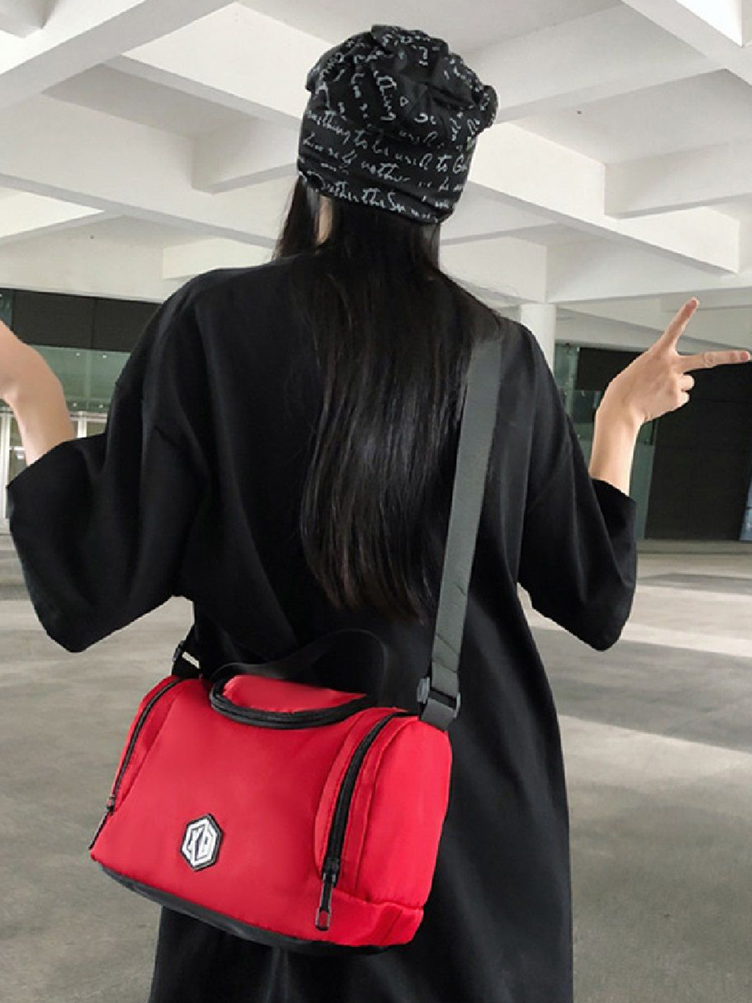

StyleCast Red Stylish Crossbody Bag