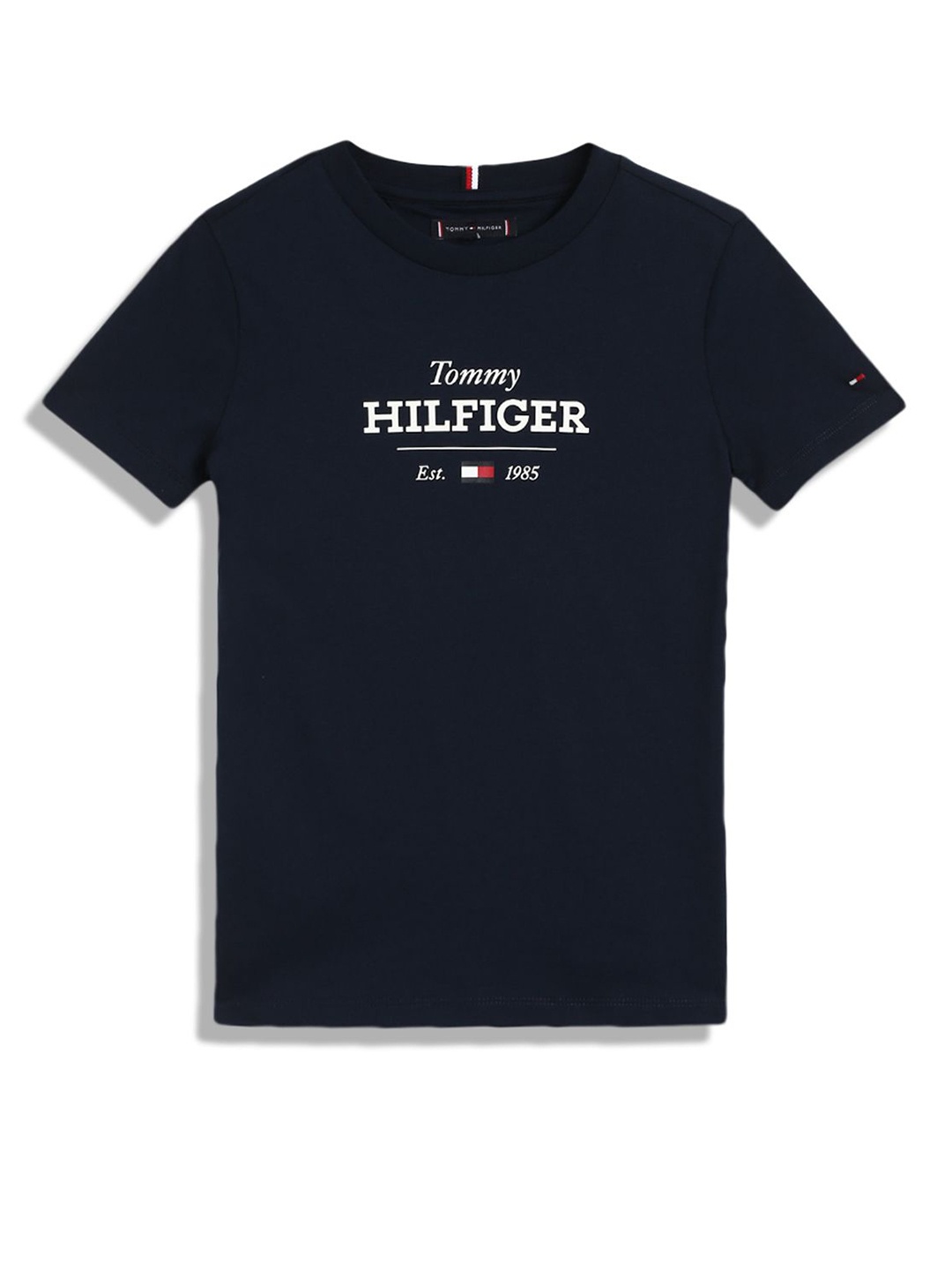 

Tommy Hilfiger Boys Typography T-shirt, Blue