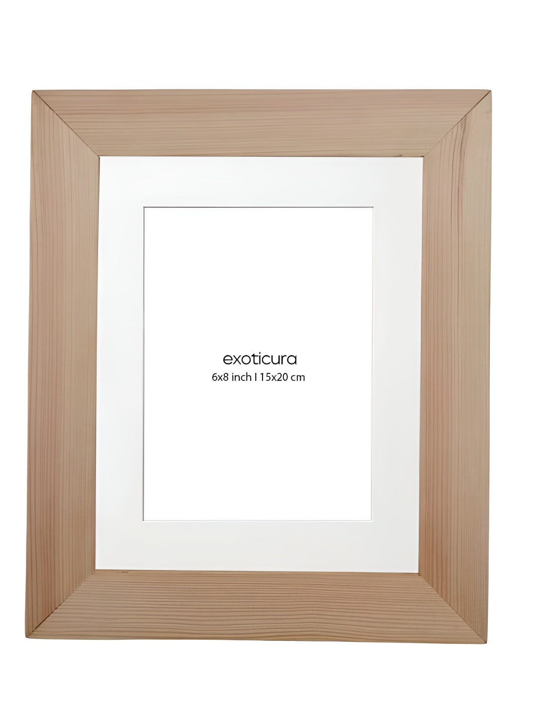 

Exoticura Brown 1 Pieces Wood Wall Photo Frames
