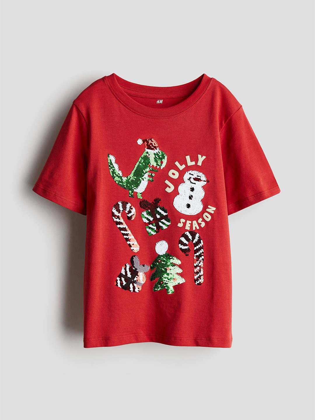 

H&M Boys Printed T-Shirt, Red