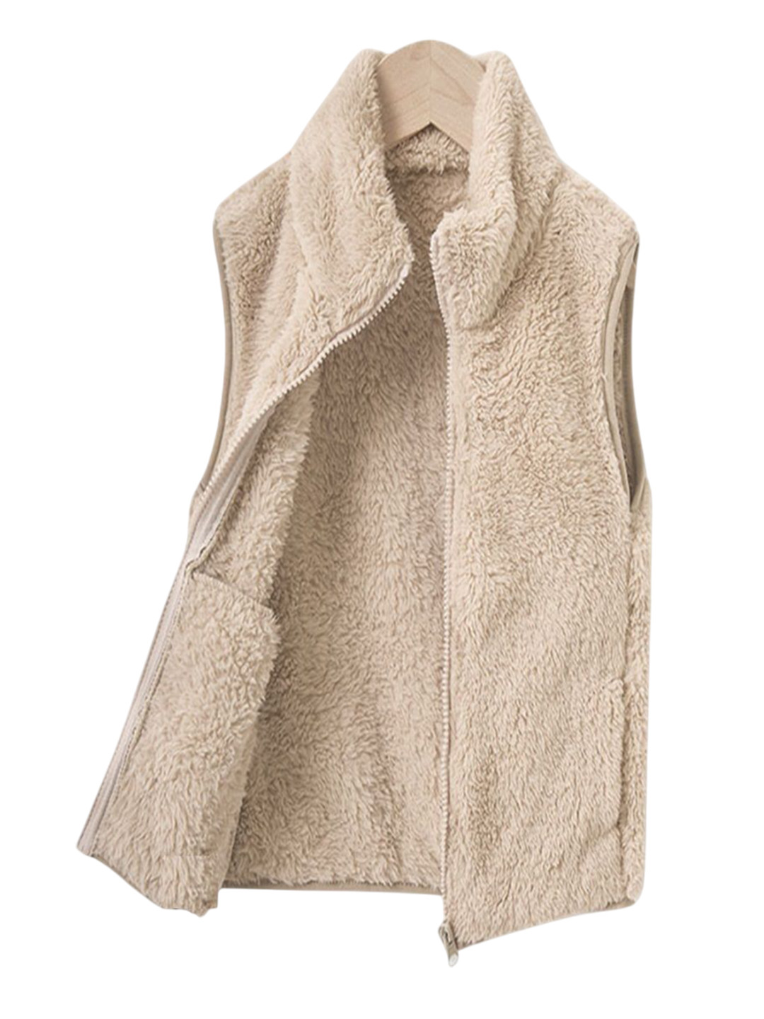 

Xsole Kids Single Breasted Stand Collar Self Design Winter Overcoat, Beige