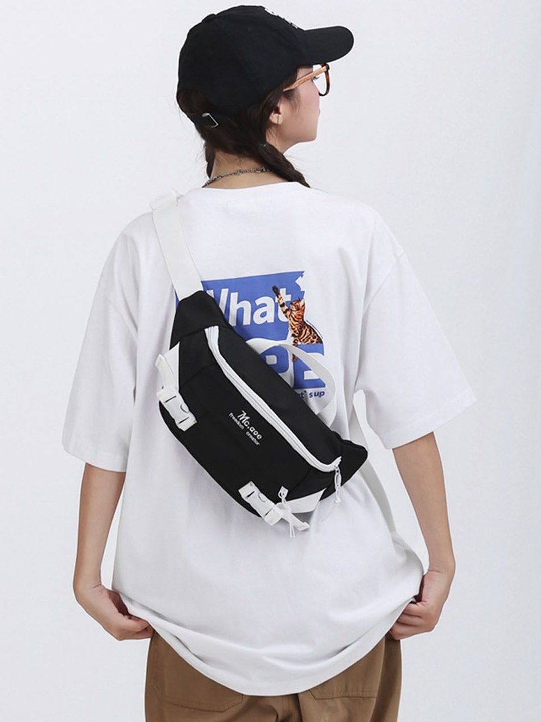 

StyleCast Checked Fanny Pack, Na
