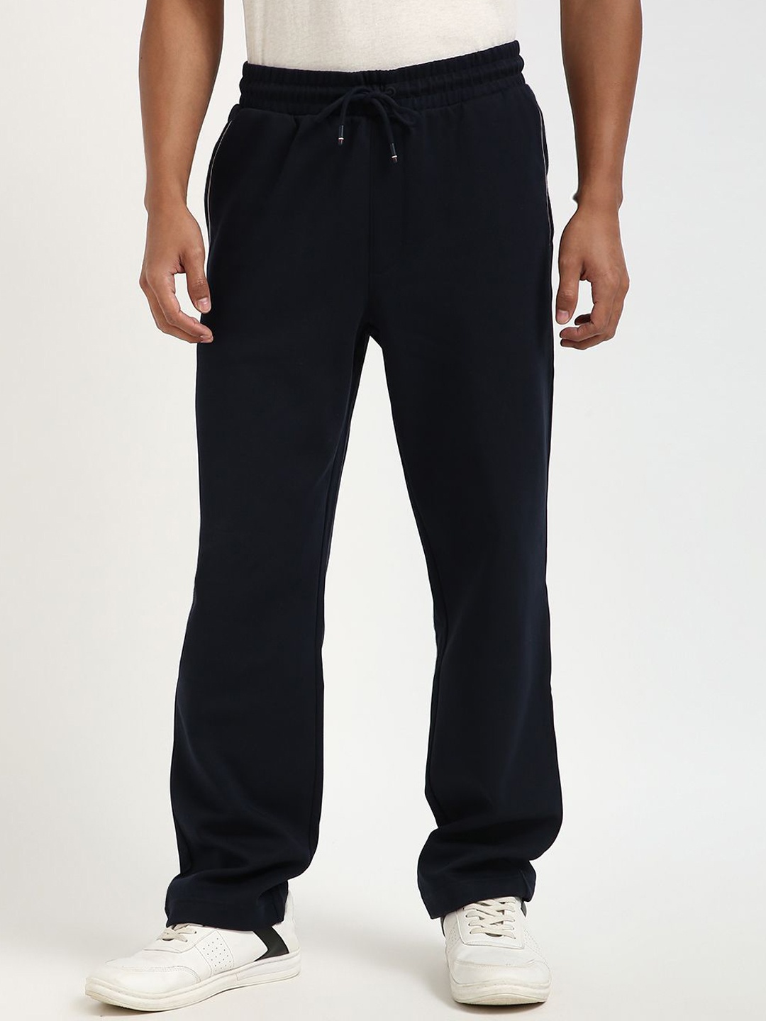

Tommy Hilfiger Men Mid Rise Track Pants, Blue