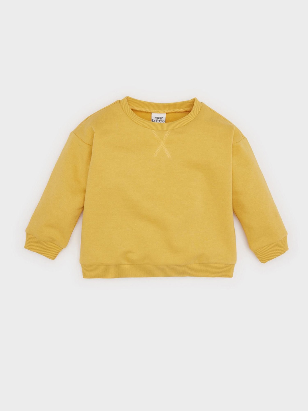 

DeFacto Boys Round Neck Pullover Sweaters, Yellow