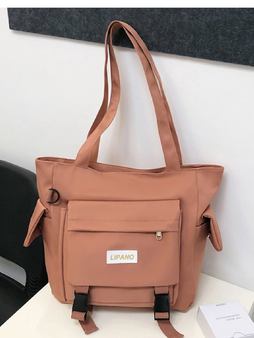 

StyleCast Peach-Coloured Structured Casual Stylish Shoulder Bag