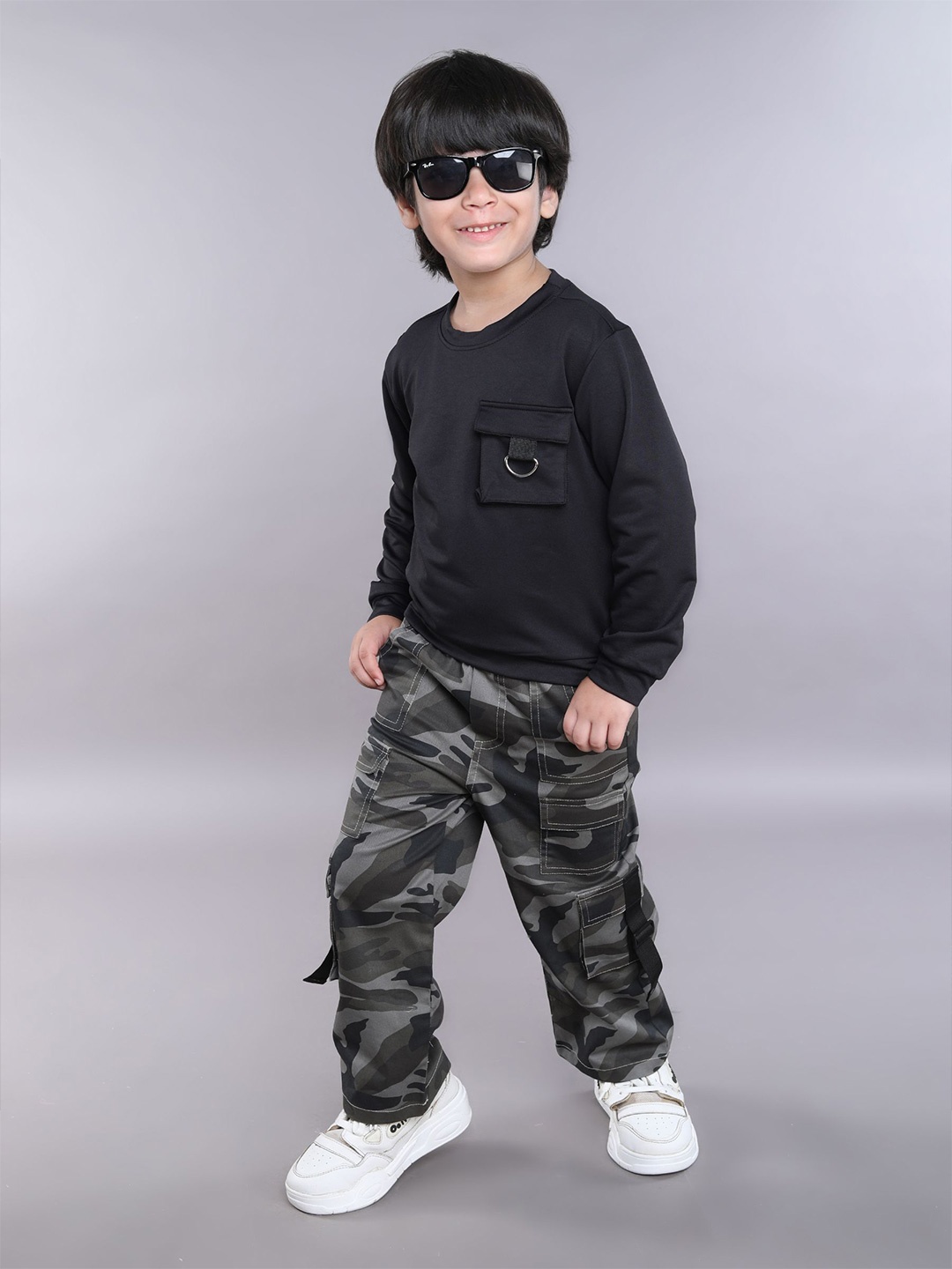 

taffykids Boys Trousers, Black