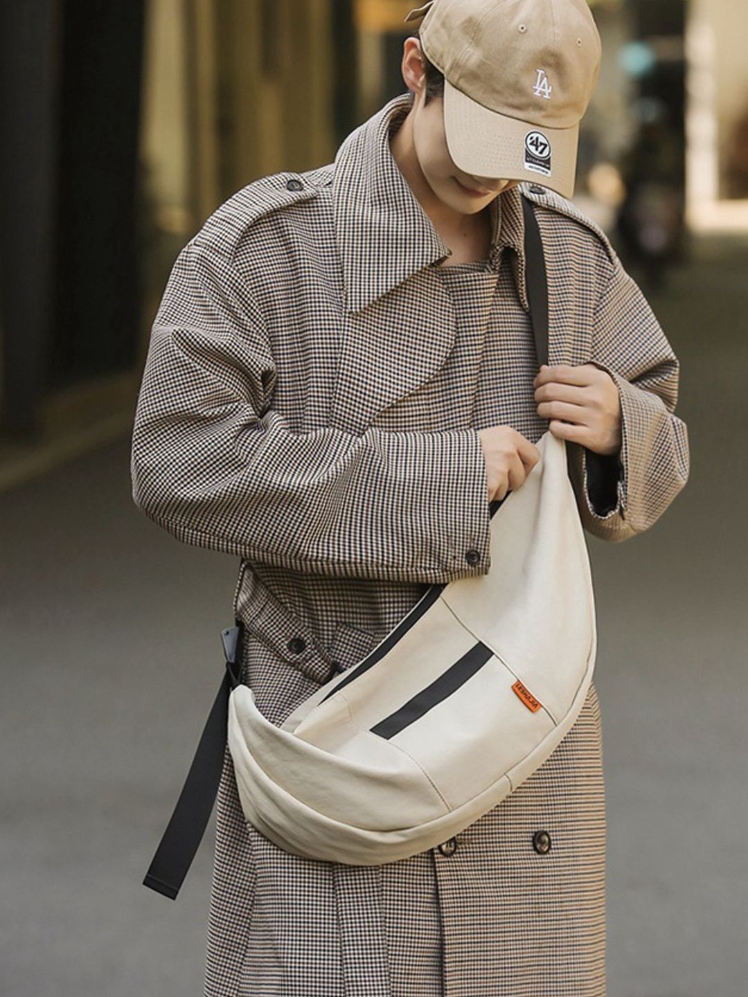 

StyleCast Checked Fanny Pack, Na