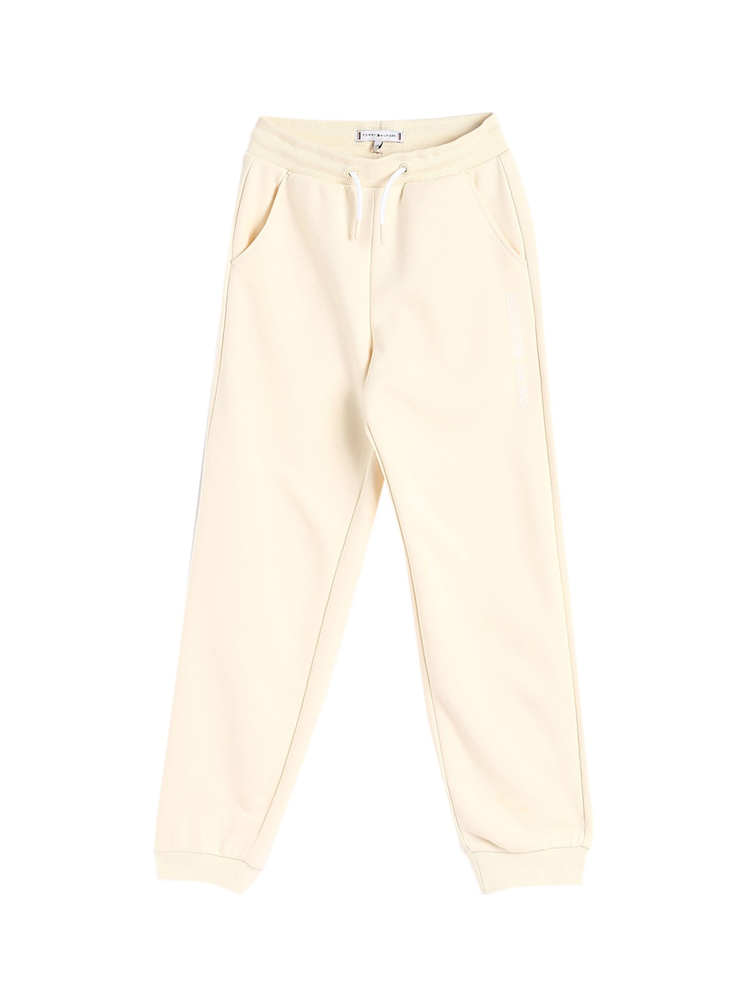 

Tommy Hilfiger Girls Relaxed-Fit Mid-Rise Joggers, Beige