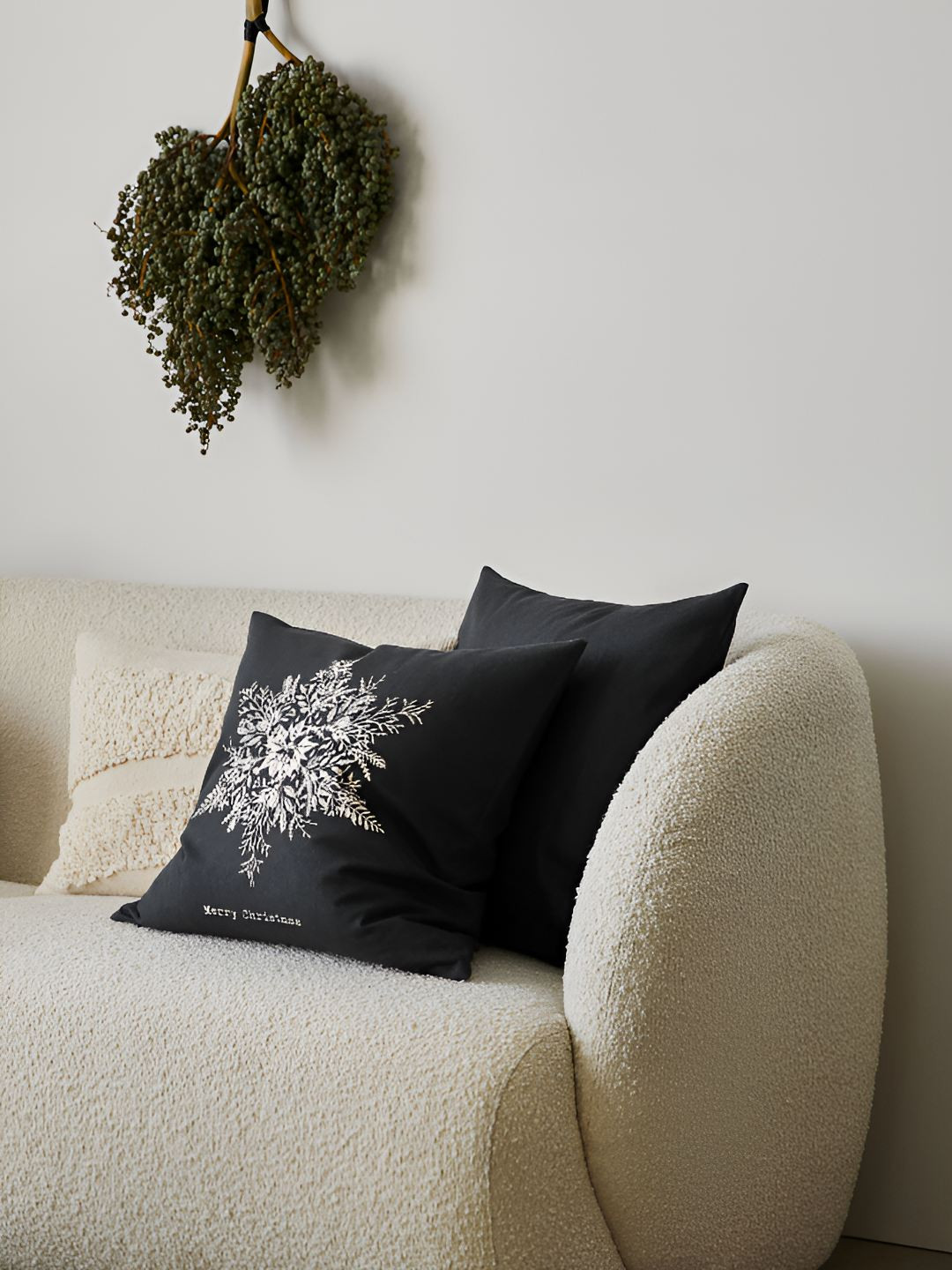 

H&M Black 2-Pack Pure Cotton Cushion Covers