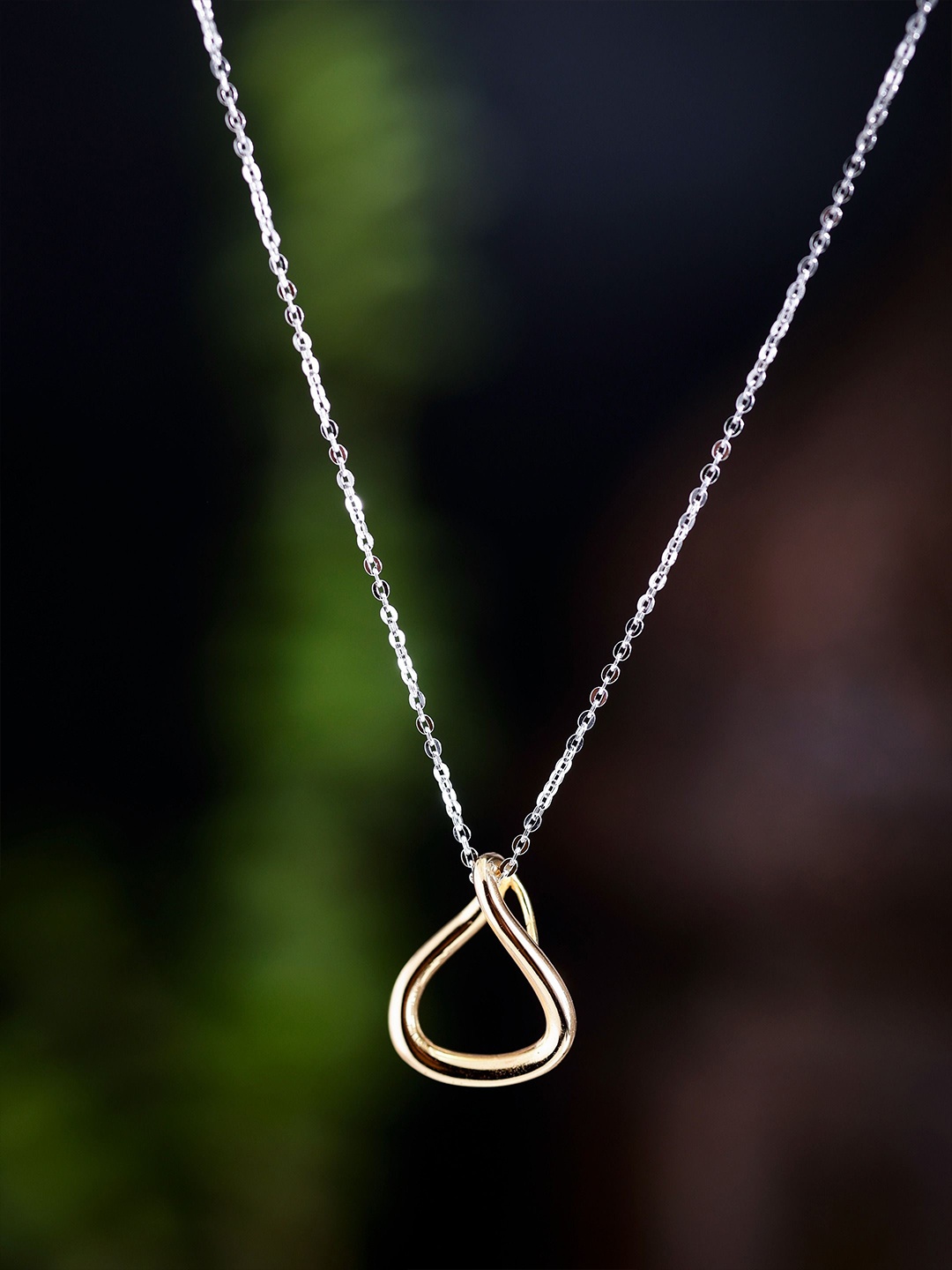 

DIAVO Gold-Plated Contemporary Pendants with Chains