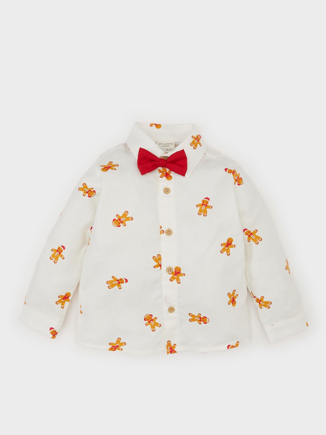 

DeFacto Boys Opaque Printed Casual Shirt, Na