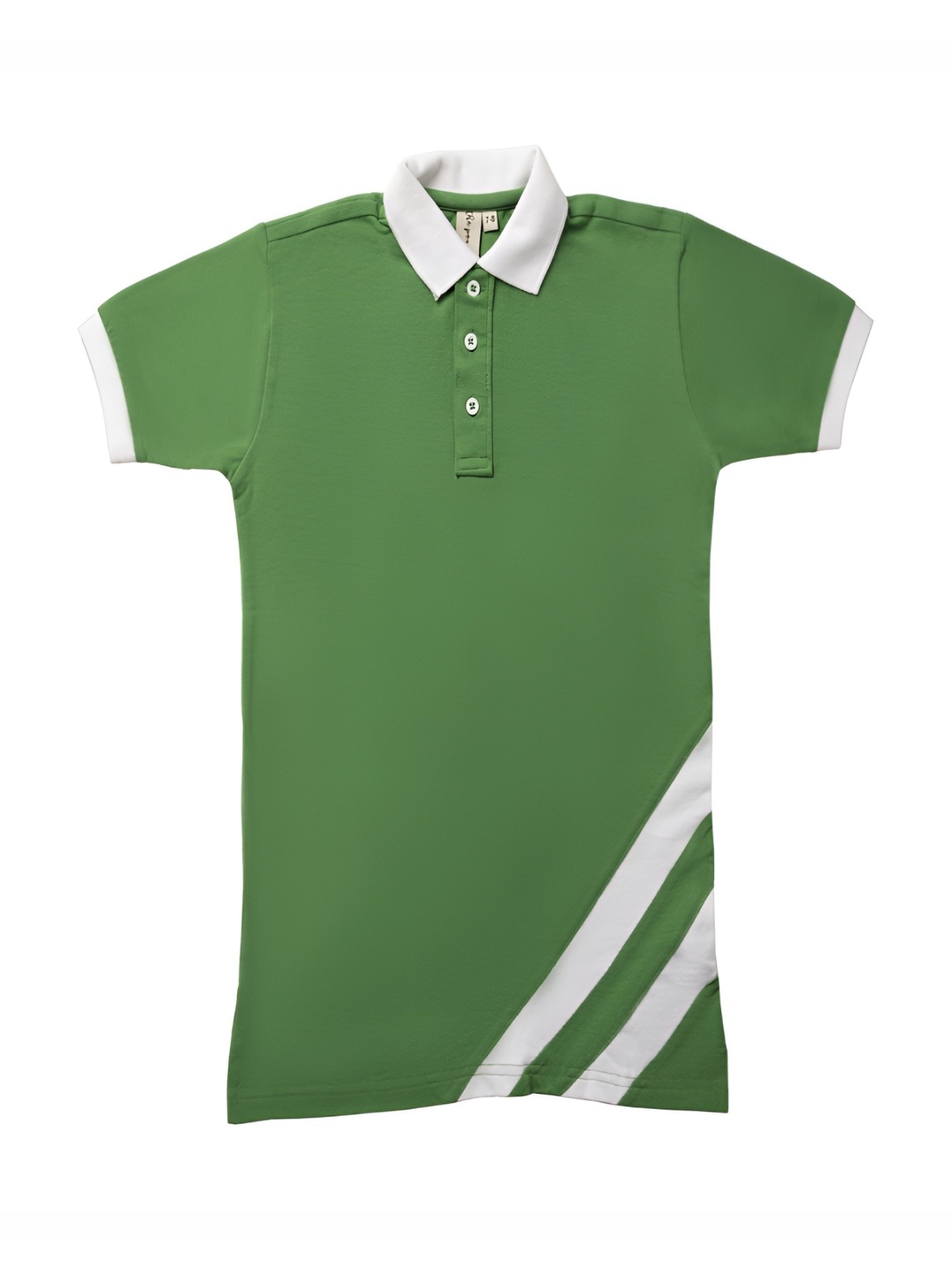 

THE PONY & PEONY CO. Boys Polo Collar Pockets T-shirt, Green