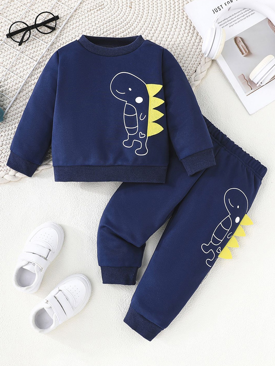 

INCLUD Boys Printed, Navy blue