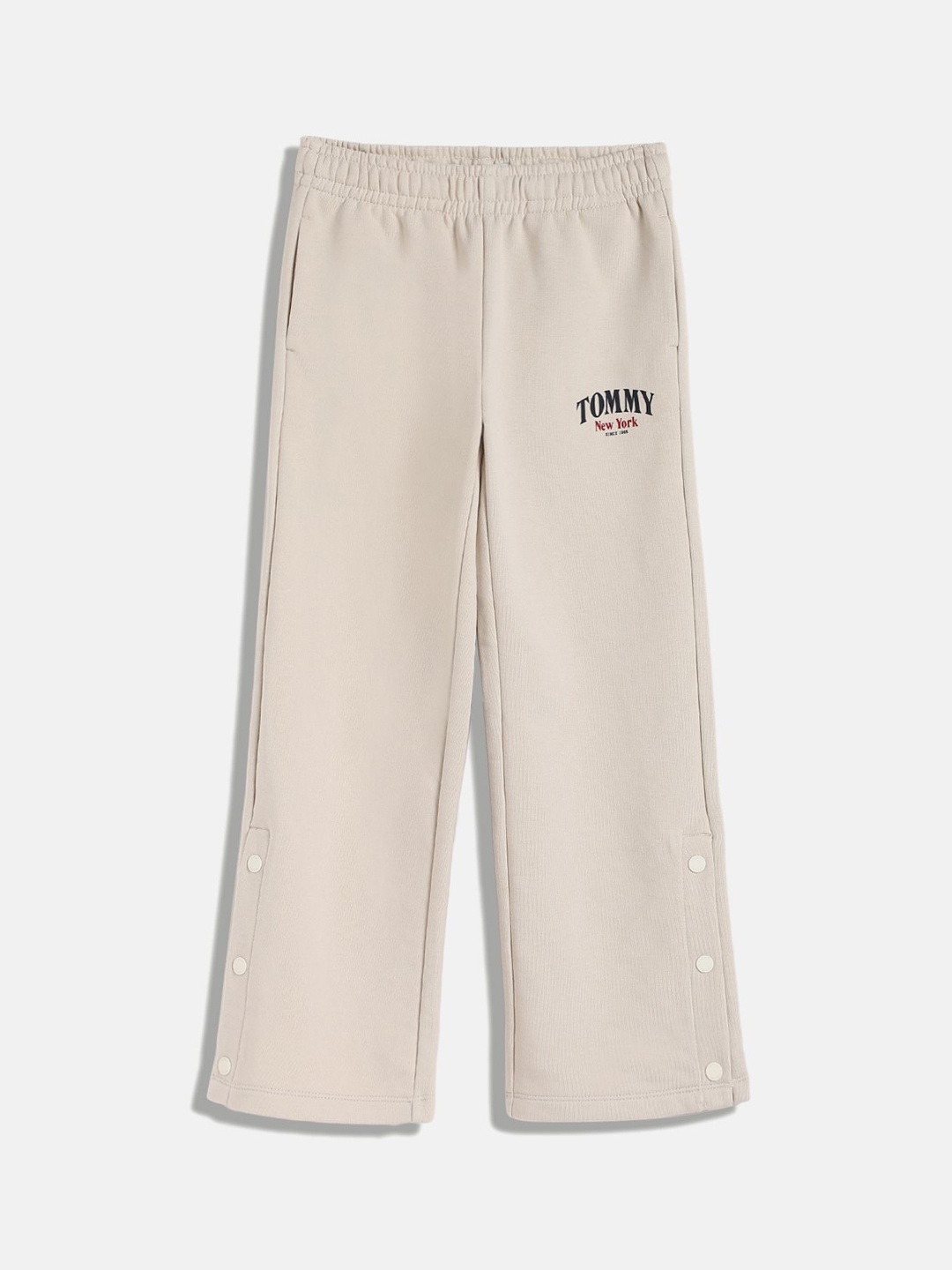 

Tommy Hilfiger Girls Relaxed-Fit Mid-Rise Track Pants, Beige