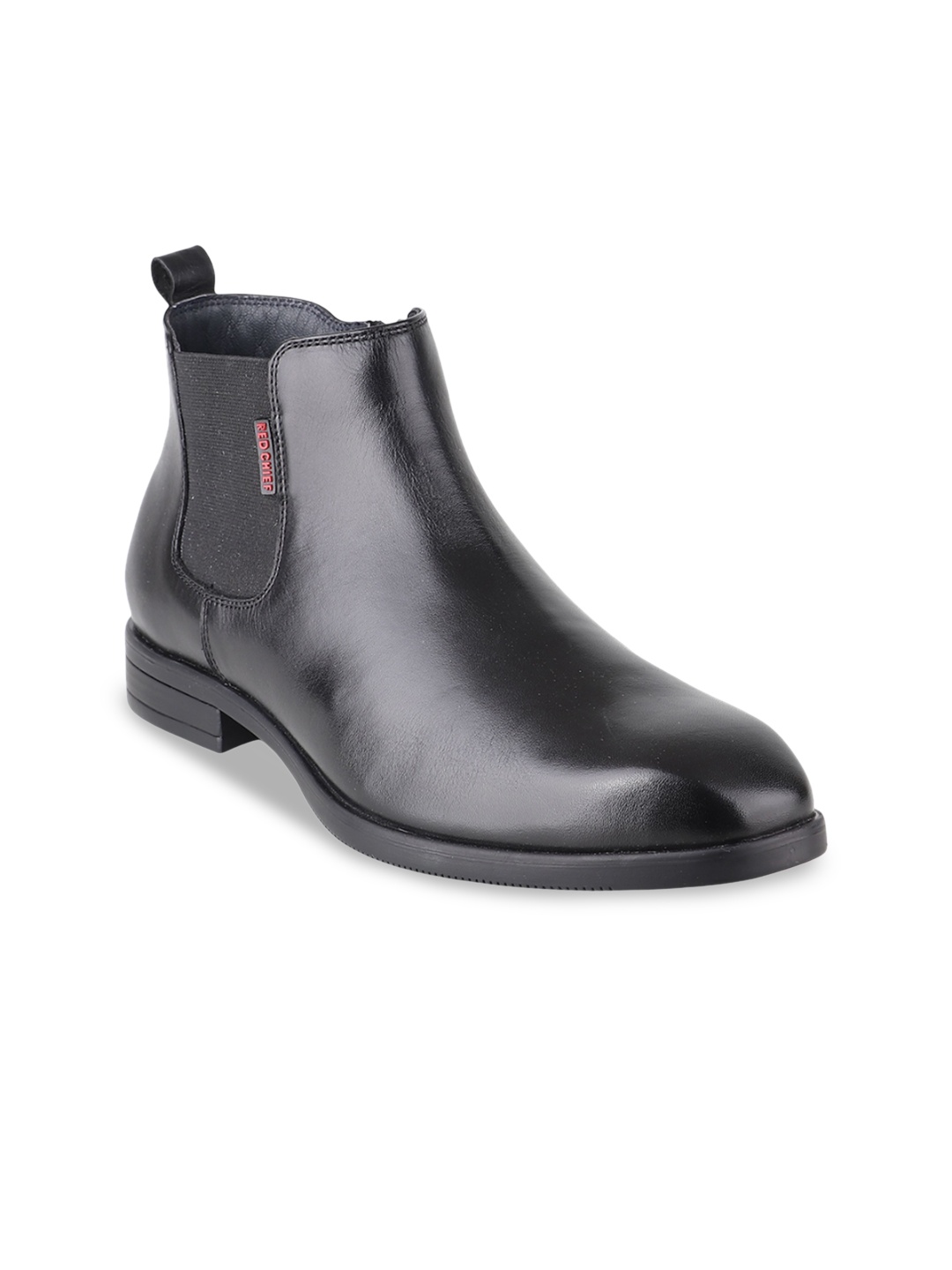 

Red Chief Men Platform Heeled Chelsea Boots, Black