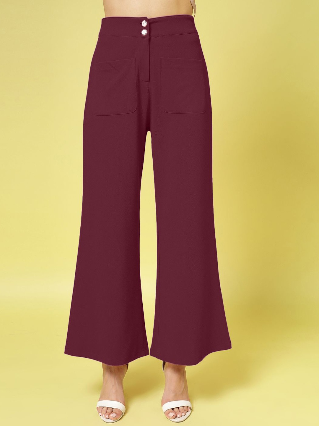 

Oomph! Women Relaxed Trousers, Purple