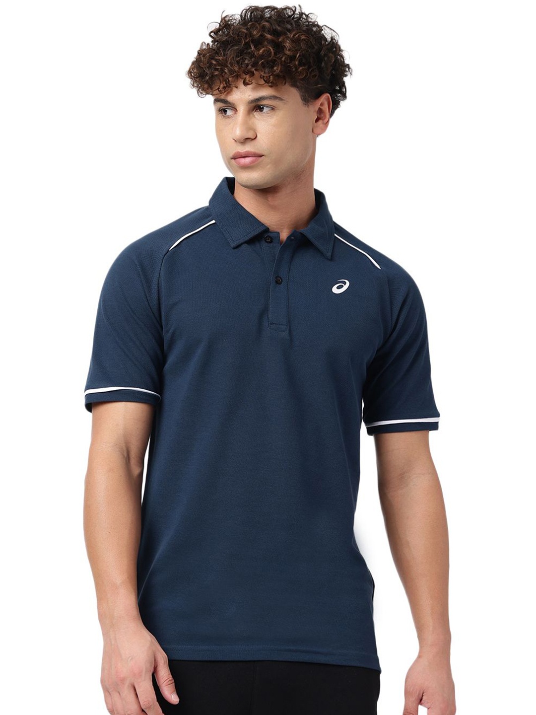 

ASICS Hybrid Polo T-Shirt, Blue