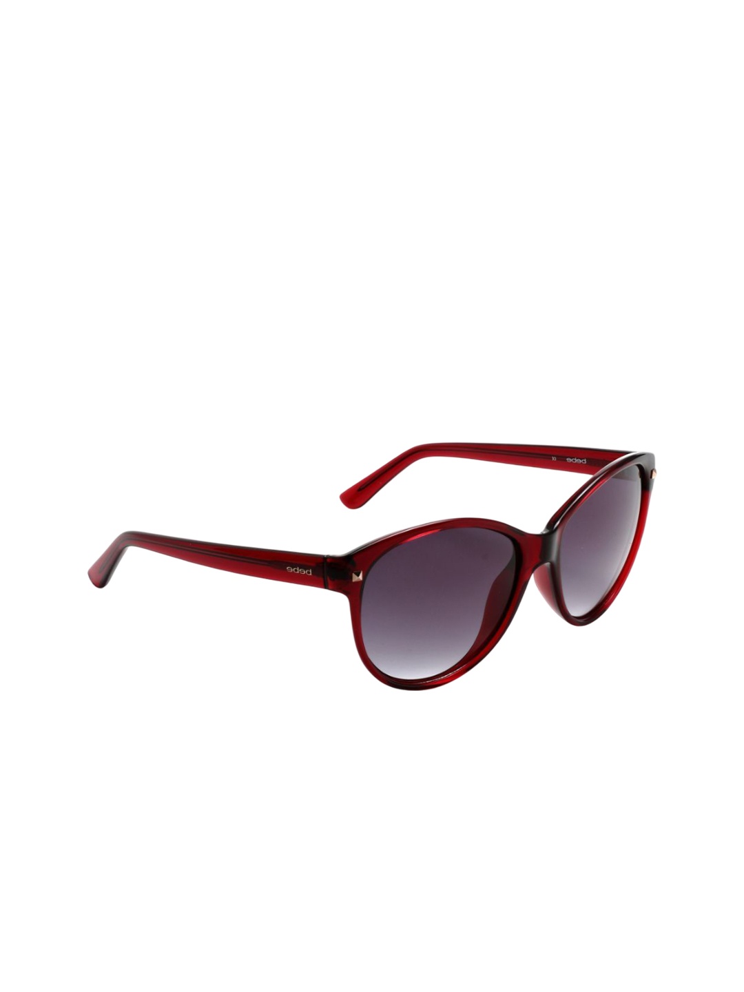

bebe Women Full Rim Oval Sunglasses with UV Protected Lens BB 3034 C3 57, Maroon