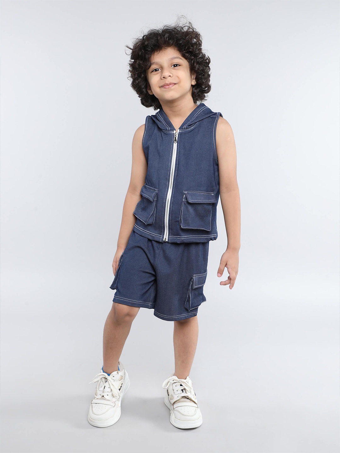 

taffykids Boys Shorts, Blue