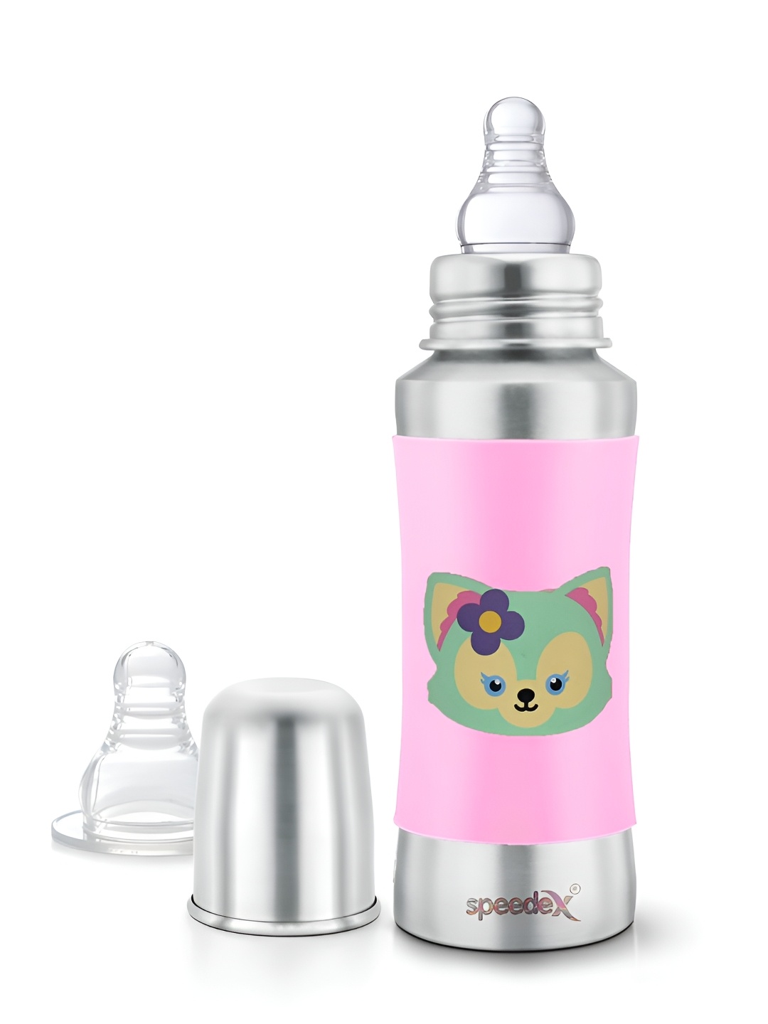

Speedex Pink Single Stainless Steel Water Bottle