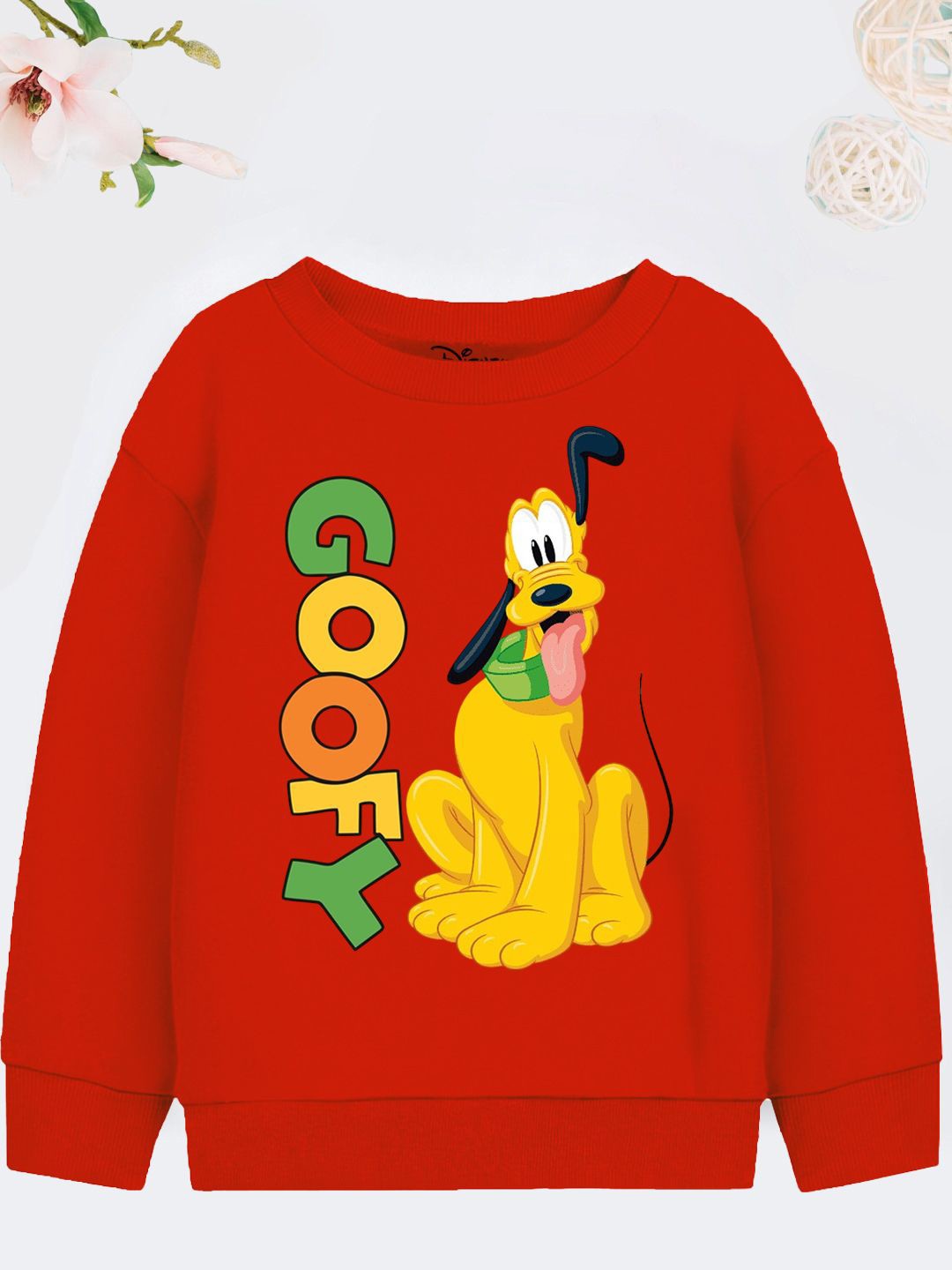 

YK Disney Boys Printed Sweatshirt, Red