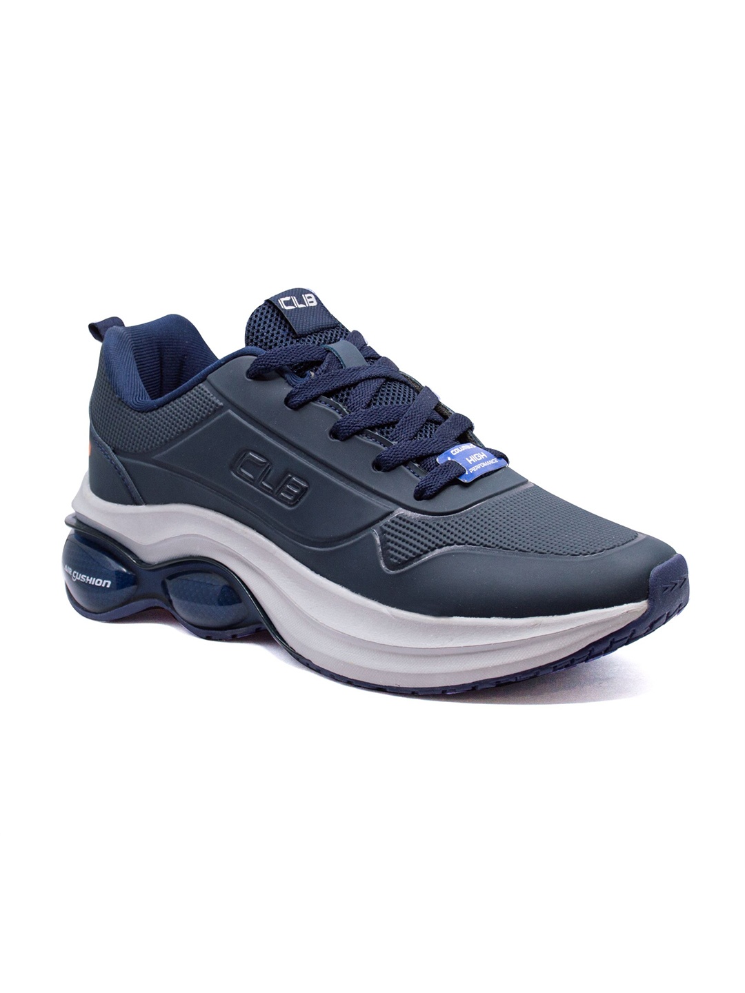 

Columbus Men Mesh Running Non-Marking Shoes, Navy blue