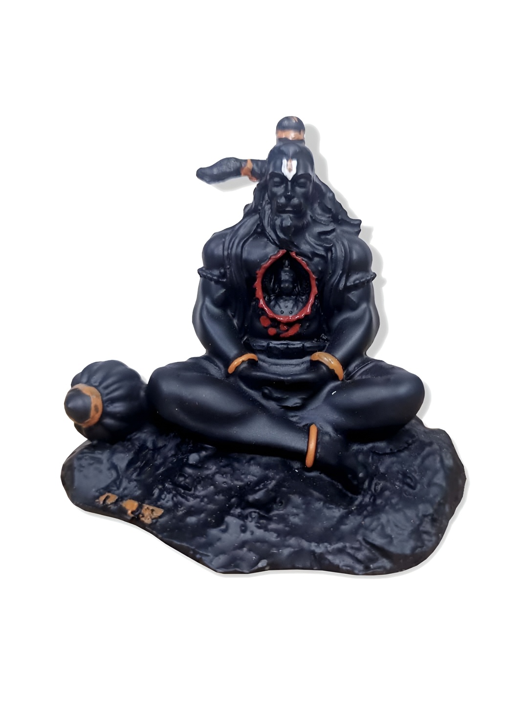 

Adhvik Multicoloured Religious Hanuman Figurine Showpiece, Multi