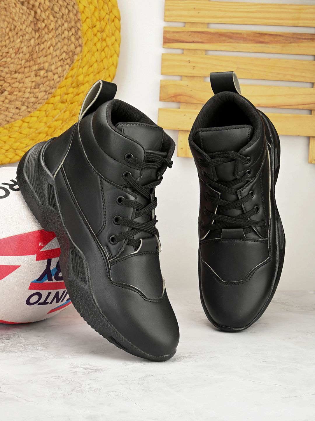

Killer Men Lace-Ups Regular Boots, Black
