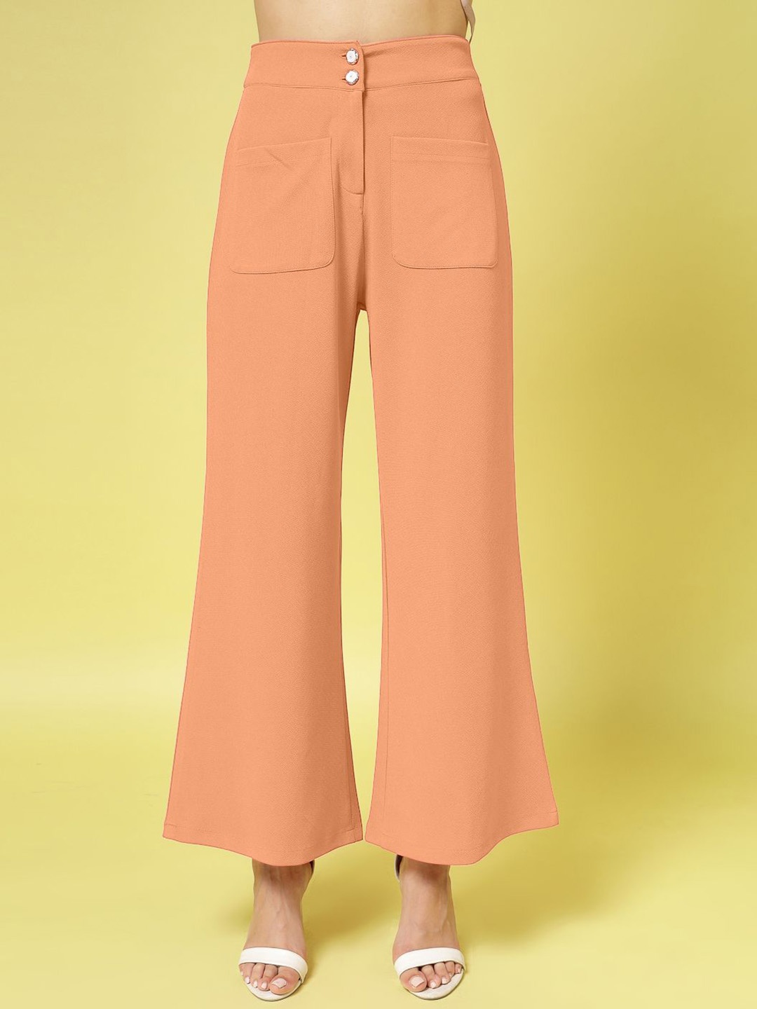 

Oomph! Women Relaxed Trousers, Orange