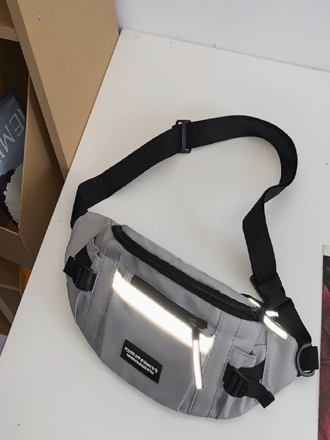 

StyleCast Checked Fanny Pack, Na