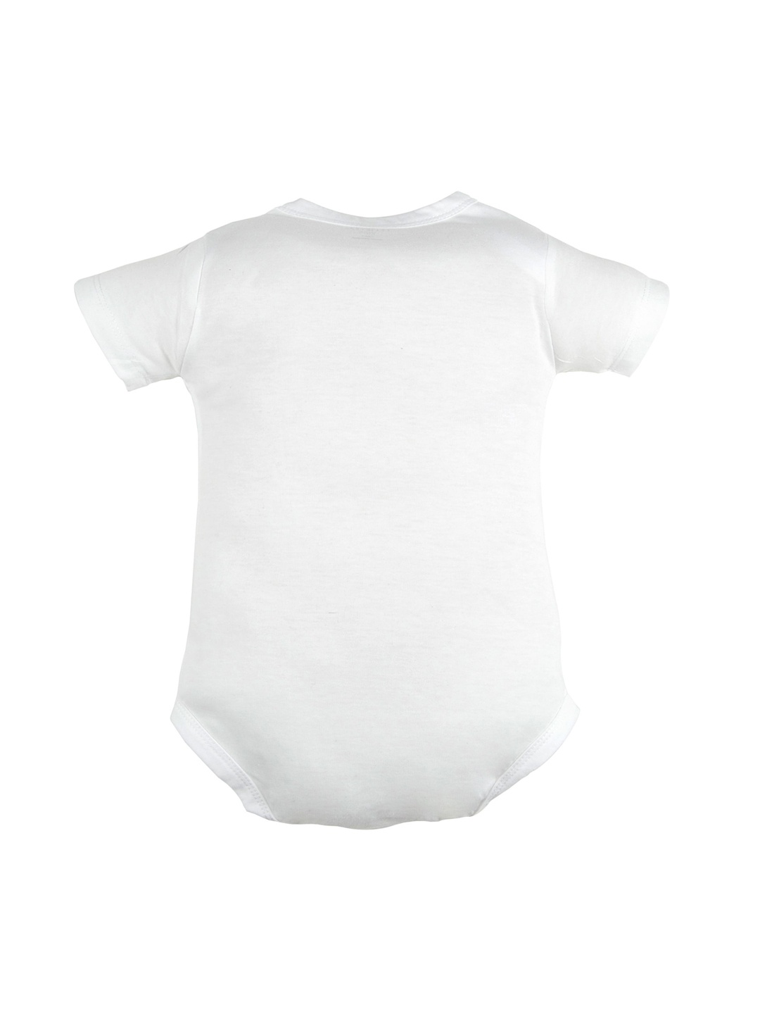 

FFLIRTYGO Infants Printed Cotton Bodysuit, White